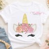 Unicorn Roses Applique Design _ Logo 1