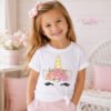 Unicorn Roses Applique Design _ Logo 2