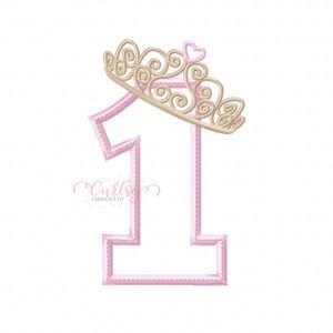 1 Tiara Applique Design