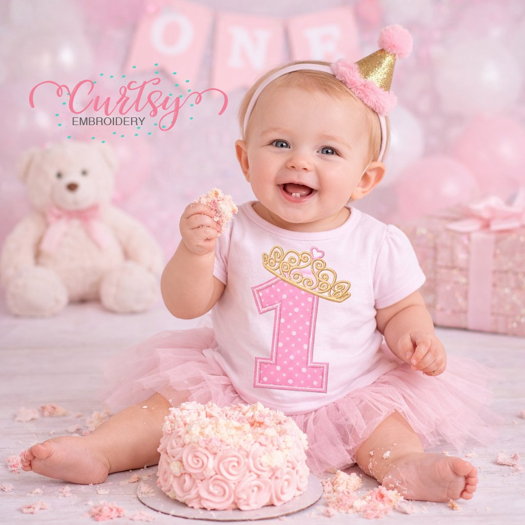 1 Tiara Applique Embroidery Design Lifestyle logo 3