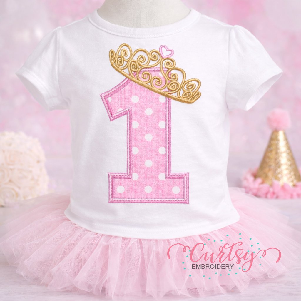 1 Tiara Applique Embroidery Design Lifestyle logo 4