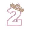 2 Tiara Applique 1 2 Tiara Applique 1