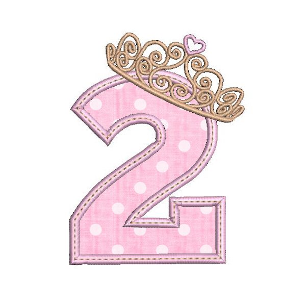 2 Tiara Applique 2