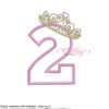 2 Tiara Applique Stitch Map 72 2 Tiara Applique Stitch Map 72