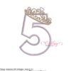 5 Tiara Applique Stitch Map 72 5 Tiara Applique Stitch Map 72
