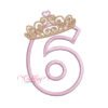 6 Tiara Applique Design 1