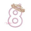 8 Tiara Applique 1 8 Tiara Applique 1