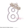 8 Tiara Applique Stitch Map 72 8 Tiara Applique Stitch Map 72