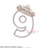 9 Tiara Applique Stitch Map 72
