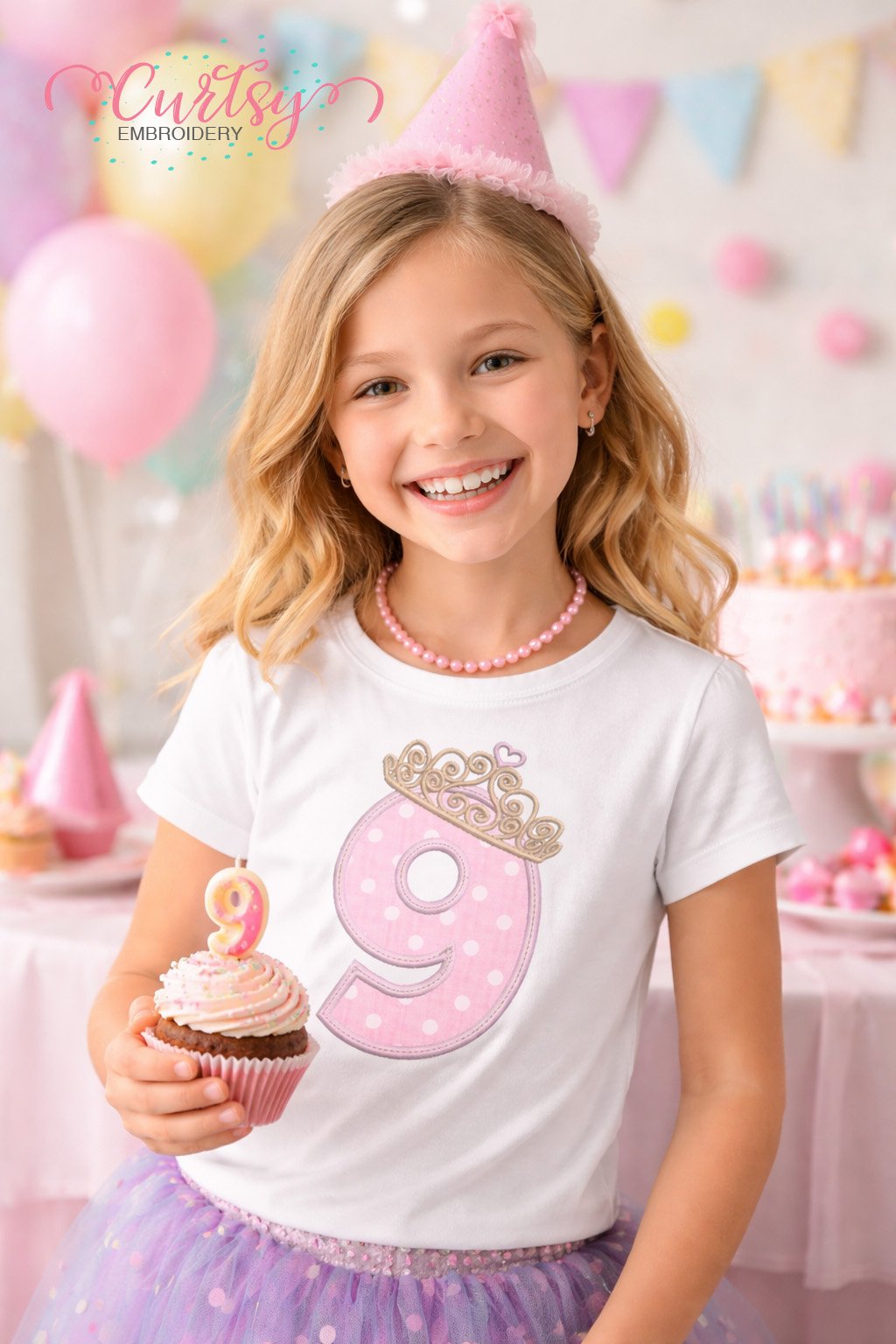 9th Tiara Applique Design Lifestyle logo 2