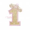 One Tiara Birthday Applique Design
