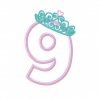 Tiara Applique Design 9