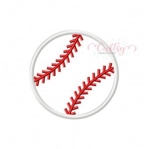 Baseball Applique Design