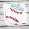 Baseball Applique photograph 1 Baseball Applique photograph 1