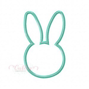 Easter Bunny Applique Design