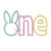 Bunny ONE Applique Embroidery Design _ Website