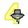 Bat Boy Applique Design Bat Boy Applique Design