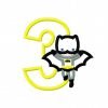 Bat Boy Applique Design Bat Boy Applique Design