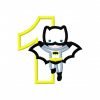 Bat Boy Birthday Applique Design Bat Boy Birthday Applique Design