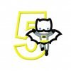 Bat Boy Embroidery Design Bat Boy Embroidery Design