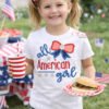All American Girl Applique Design _ Logo 2 All American Girl Applique Design _ Logo 2