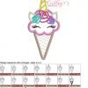 Unicorn Ice Cream Stitch MAP