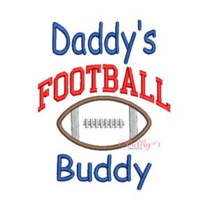 Daddy's Football Buddy Design