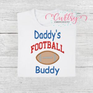 Daddy's Football Buddy Design