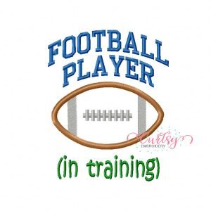 Football Player In Training