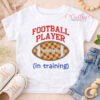 Football Player in Training Applique _ Logo 1 Football Player in Training Applique _ Logo 1