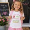 Little Miss Kinderfarten Cutie Applique Design _ Logo 2