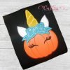 Pumpkin Unicorn Applique picture 2 Pumpkin Unicorn Applique picture 2