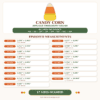 Candy Corn Applique Sizes and Formats