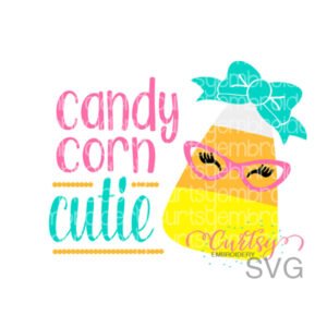 Candy Corn Cutie SVG Design