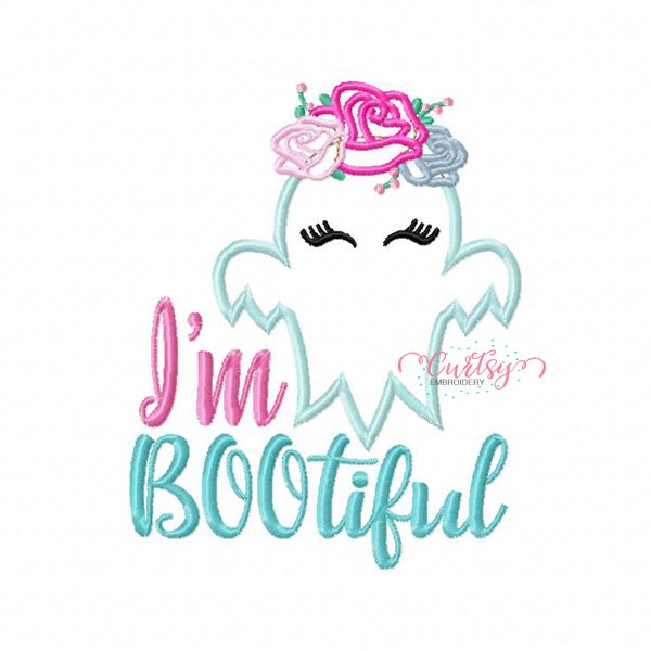 I’m BOOtiful Applique Design