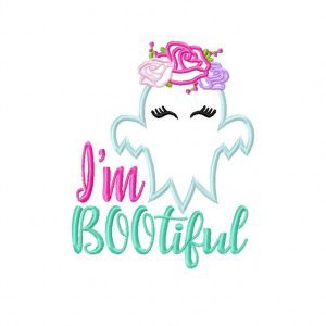 I'm BOOtiful Applique Design