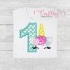 1 Unicorn Roses Applique Picture 1 1 Unicorn Roses Applique Picture 1