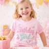 Birthday Girl Confetti Embroidery Design Logo 3