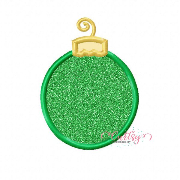 Ornament Applique Embroidery Design 2 Ornament Applique Embroidery Design 2