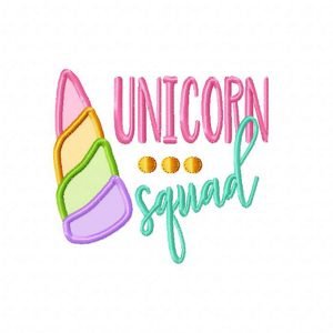 Unicorn Squad Applique