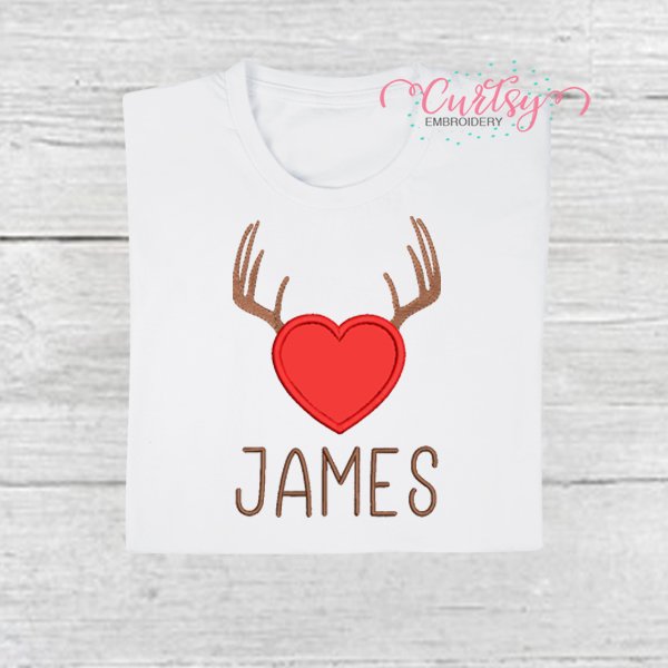 Heart With Antlers Picture 1