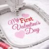 My First Valentine Day in hoop picture 1