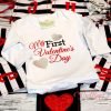 My First Valentines Day Embroidery photograph 2