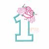 1 Roses Applique Design 1 Roses Applique Design