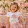 2nd Birthday Roses Applique Design _ Logo 2