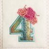 4 Roses Applique photograph 2 4 Roses Applique photograph 2