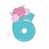 6 Roses Applique Embroidery Design 6 Roses Applique Embroidery Design