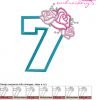 7 Roses Applique MAP