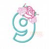 9 Roses Applique Design 9 Roses Applique Design