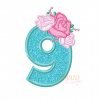 9 Roses Applique Embroidery Design 9 Roses Applique Embroidery Design